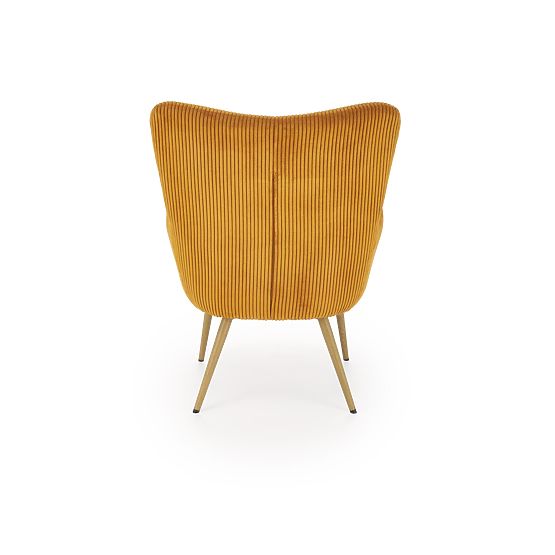 Fauteuil de relaxation AMARO - moutarde
