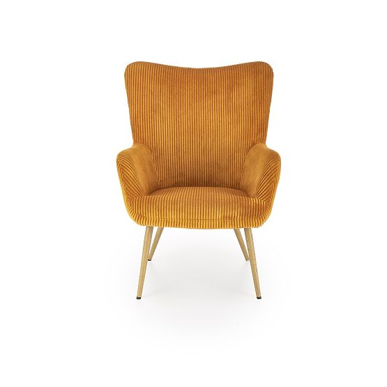 Fauteuil de relaxation AMARO - moutarde