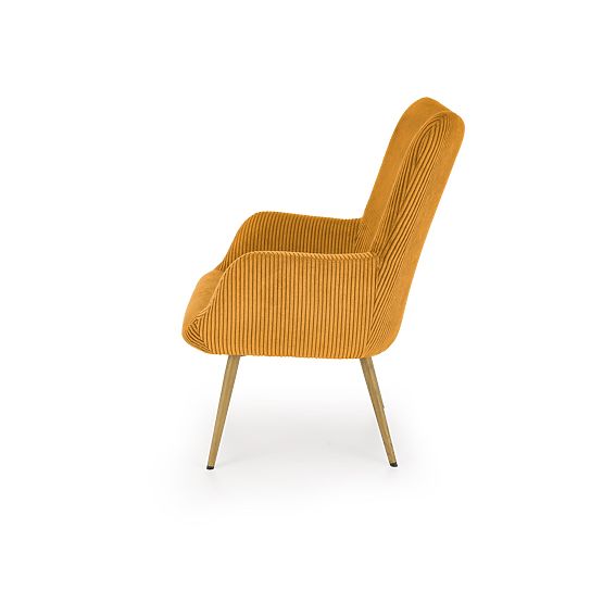 Fauteuil de relaxation AMARO - moutarde