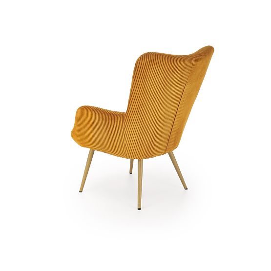 Fauteuil de relaxation AMARO - moutarde