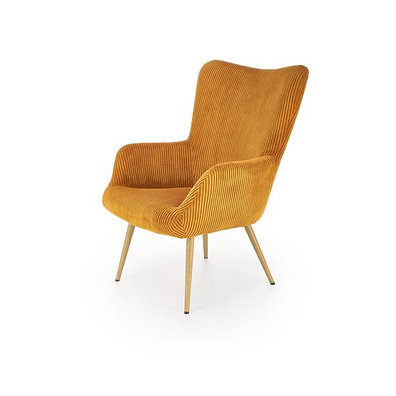 Fauteuil de relaxation AMARO - moutarde