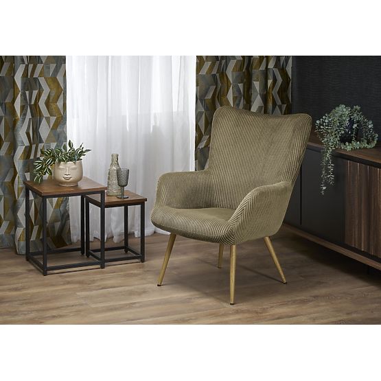 Fauteuil de relaxation AMARO - olive