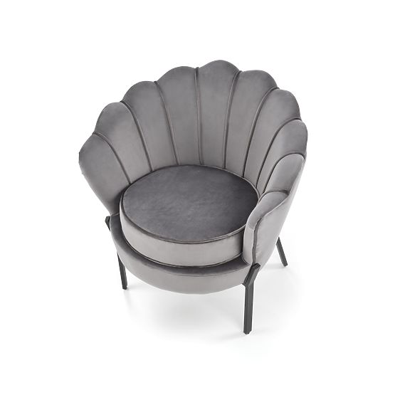 Fauteuil de relaxation ANGELO gris (1p=1ks)