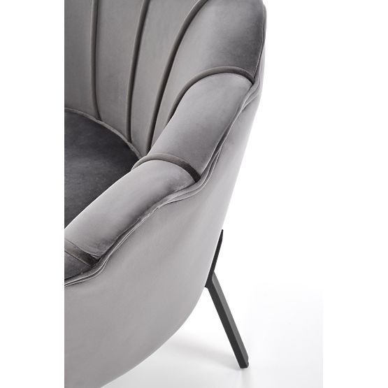 Fauteuil de relaxation ANGELO gris (1p=1ks)