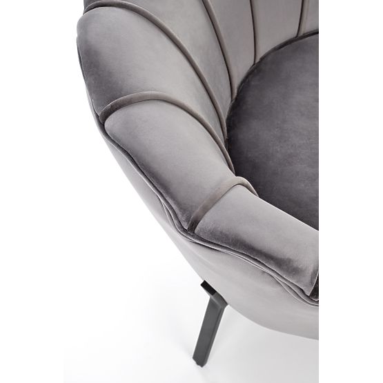 Fauteuil de relaxation ANGELO gris (1p=1ks)