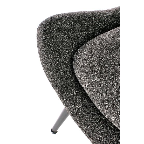 Fauteuil de relaxation ATLANTIS anthracite / noir