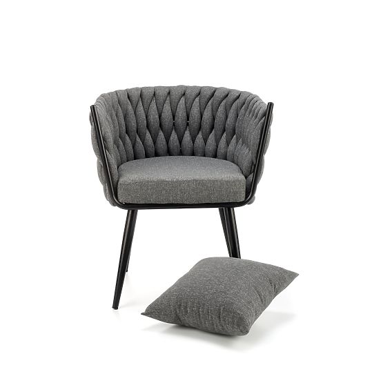 Fauteuil de relaxation AVATAR gris (1p=2pcs)