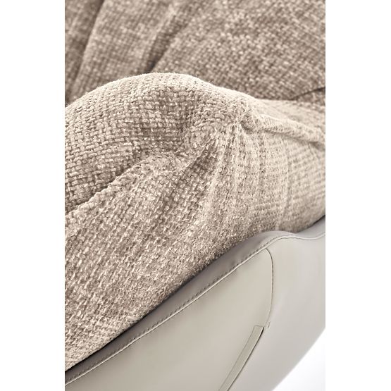Fauteuil de relaxation beige LOBSTER