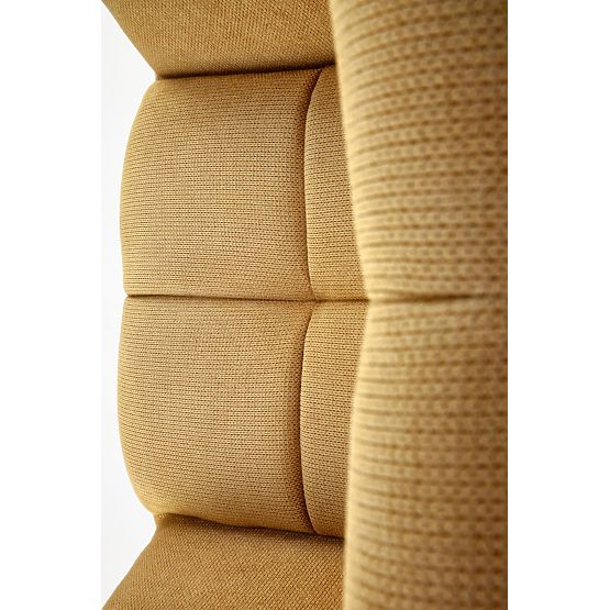 Fauteuil de relaxation BYRON - moutarde