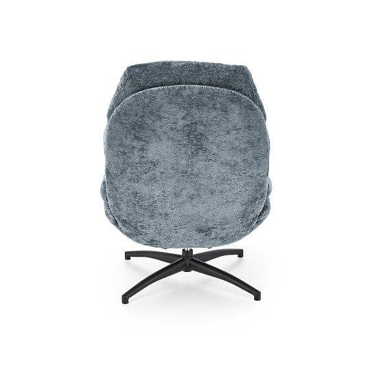 Fauteuil de relaxation DARIO avec repose-pieds et fonction basculante, bleu (1p=1pc)