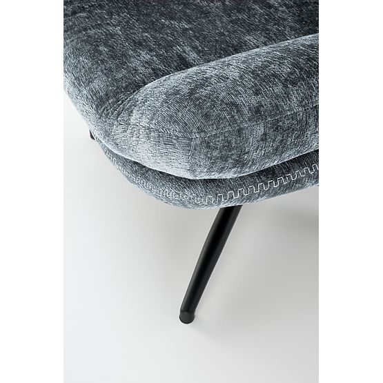 Fauteuil de relaxation DARIO avec repose-pieds et fonction basculante, bleu (1p=1pc)