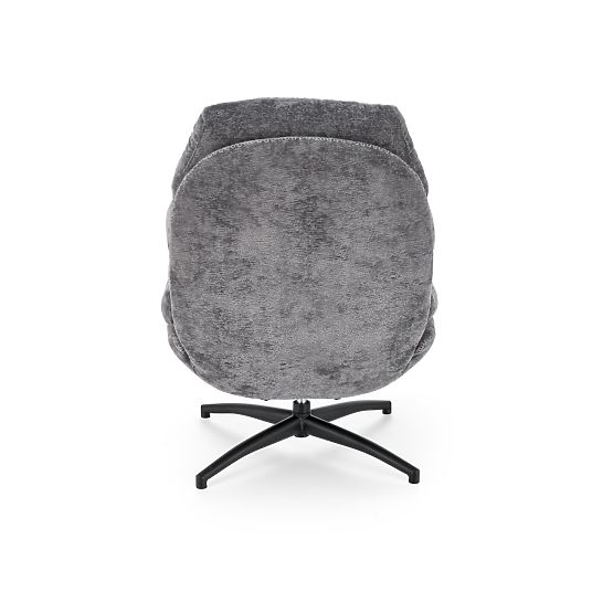 Fauteuil de relaxation DARIO avec repose-pieds et fonction basculante, gris (1p=1pc)