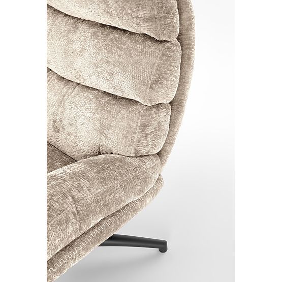 Fauteuil de relaxation DARIO avec repose-pieds et fonction bascule, beige (1p=1ks)