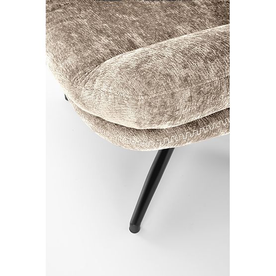 Fauteuil de relaxation DARIO avec repose-pieds et fonction bascule, beige (1p=1ks)