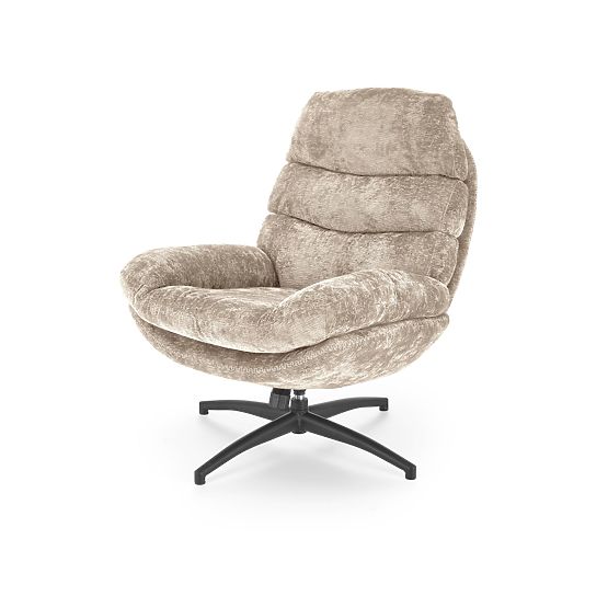 Fauteuil de relaxation DARIO avec repose-pieds et fonction bascule, beige (1p=1ks)