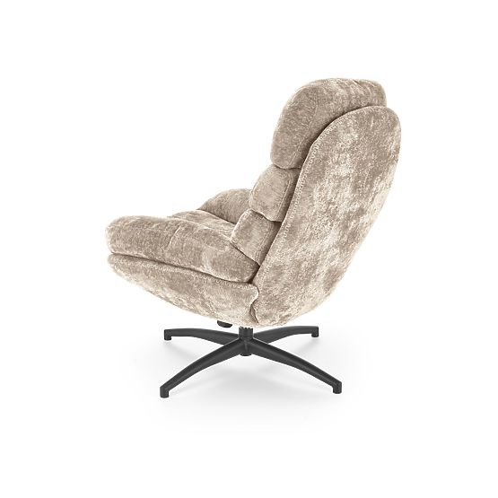 Fauteuil de relaxation DARIO avec repose-pieds et fonction bascule, beige (1p=1ks)