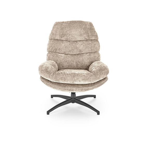 Fauteuil de relaxation DARIO avec repose-pieds et fonction bascule, beige (1p=1ks)