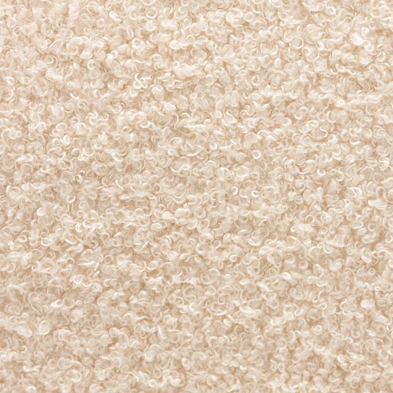 Fauteuil de relaxation Lorraine, beige, bouclé