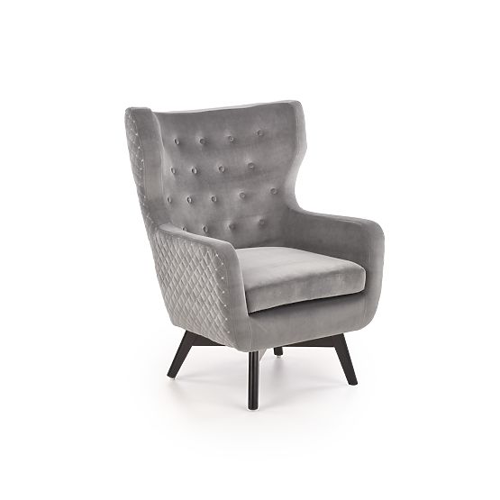 Fauteuil de relaxation MARVEL gris / noir