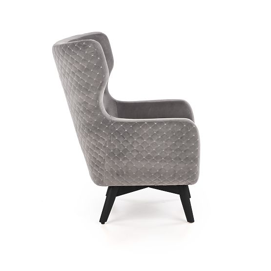 Fauteuil de relaxation MARVEL gris / noir