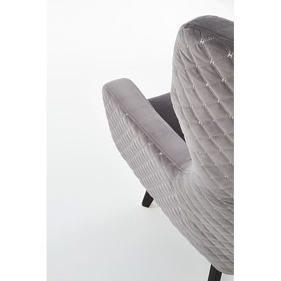 Fauteuil de relaxation MARVEL gris / noir