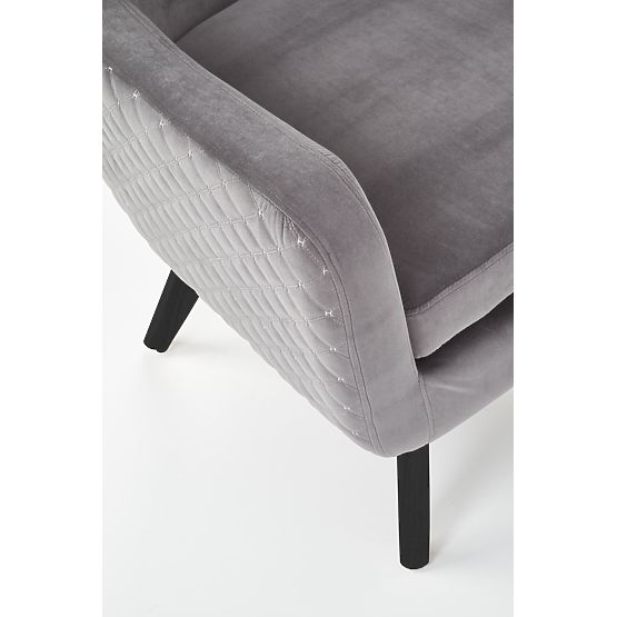 Fauteuil de relaxation MARVEL gris / noir