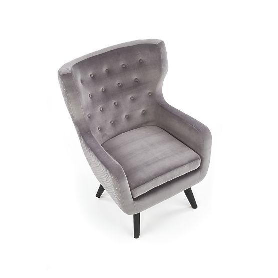 Fauteuil de relaxation MARVEL gris / noir