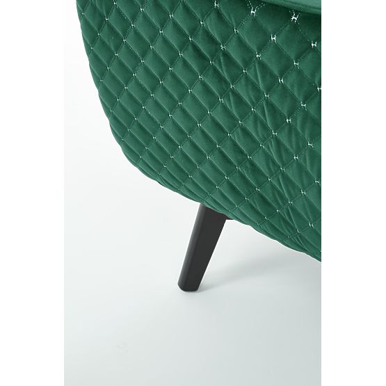 Fauteuil de relaxation MARVEL vert foncé / noir