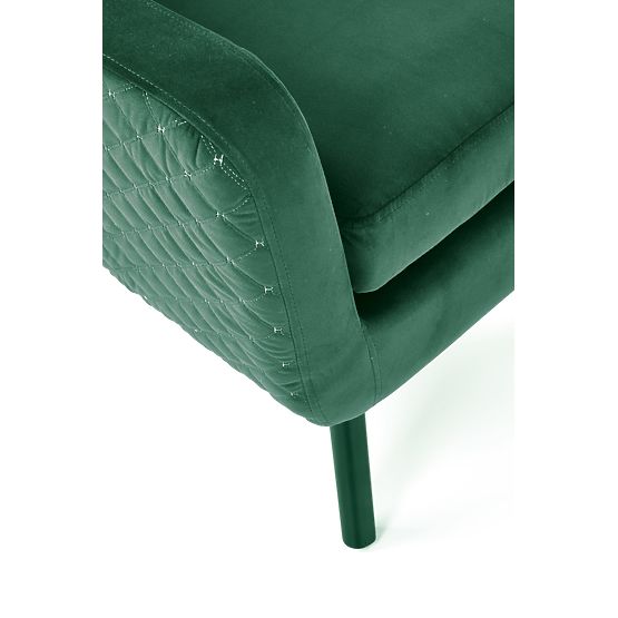 Fauteuil de relaxation MARVEL vert foncé / noir