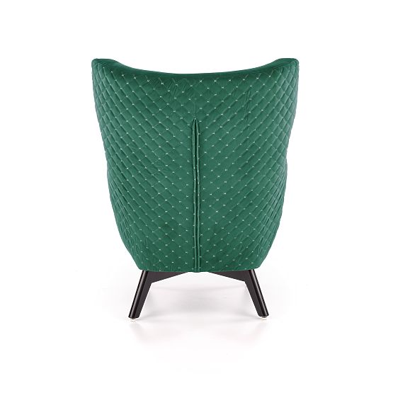Fauteuil de relaxation MARVEL vert foncé / noir