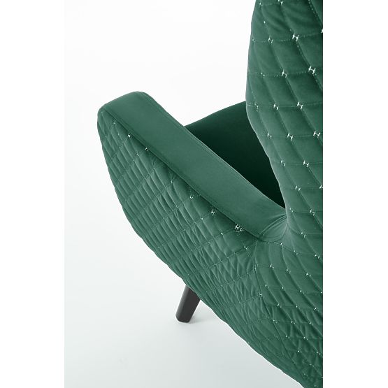 Fauteuil de relaxation MARVEL vert foncé / noir