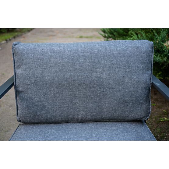 Fauteuil de terrasse en aluminium blanc MOSTRARE blanc