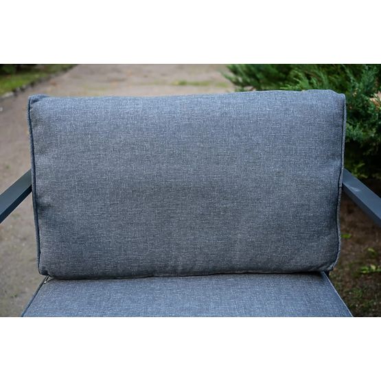 Fauteuil de terrasse en aluminium blanc MOSTRARE blanc