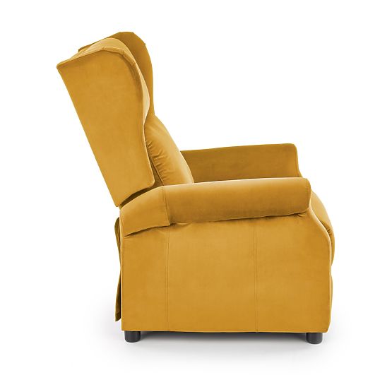 Fauteuil relax AGUSTIN 2 moutarde