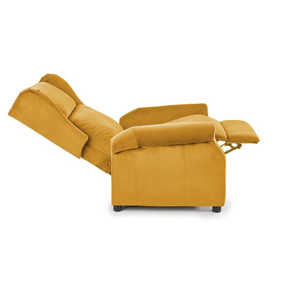 Fauteuil relax AGUSTIN 2 moutarde
