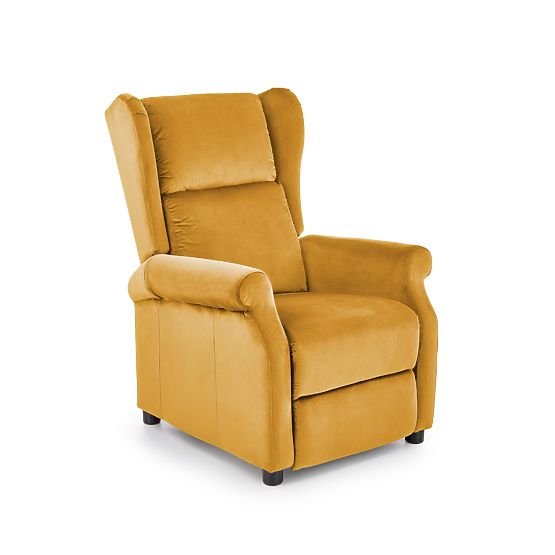 Fauteuil relax AGUSTIN 2 moutarde