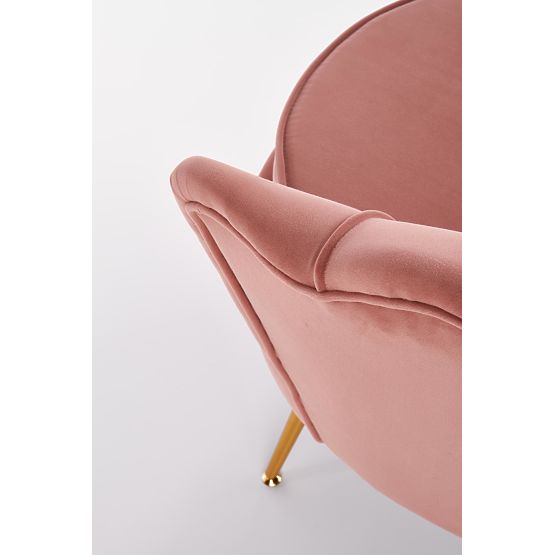 Fauteuil relax AMORINITO rose clair / doré
