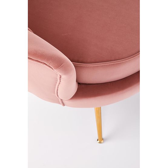 Fauteuil relax AMORINITO rose clair / doré