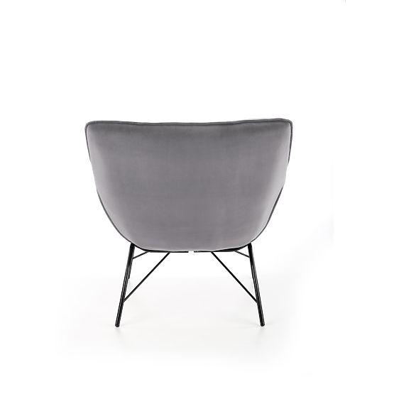 Fauteuil relax BELTON gris (1p=1pc)