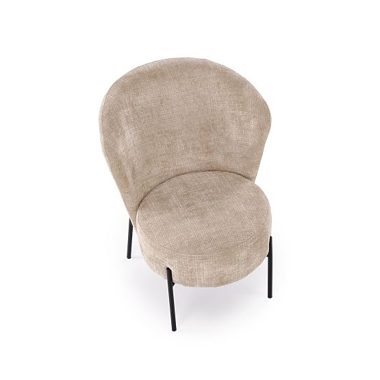 Fauteuil relax CEZAR, beige (1p=1ks)
