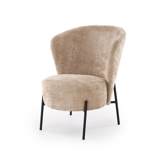 Fauteuil relax CEZAR, beige (1p=1ks)