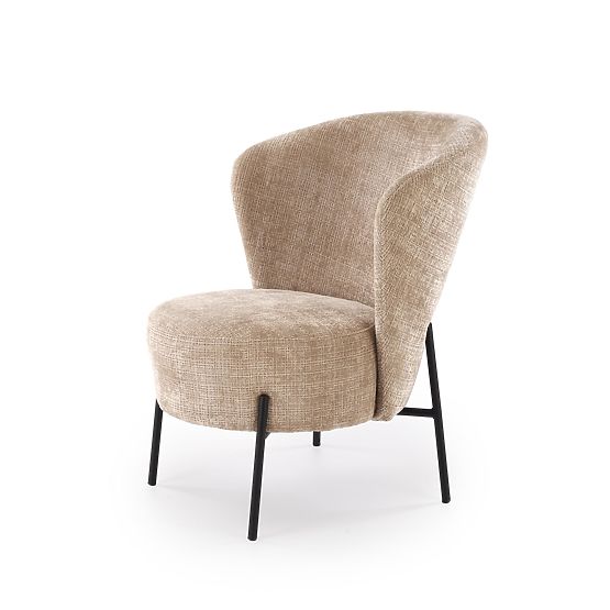 Fauteuil relax CEZAR, beige (1p=1ks)