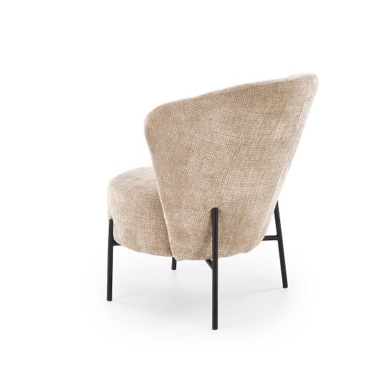 Fauteuil relax CEZAR, beige (1p=1ks)