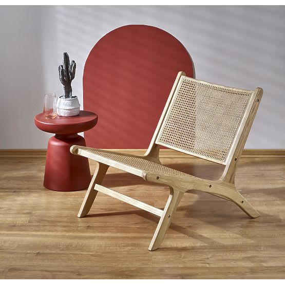 Fauteuil relax FODEN 2, naturel (1p=1 pièce)