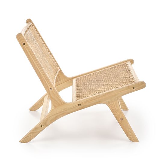 Fauteuil relax FODEN 2, naturel (1p=1 pièce)