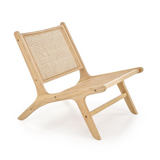 Fauteuil relax FODEN 2, naturel (1p=1 pièce)