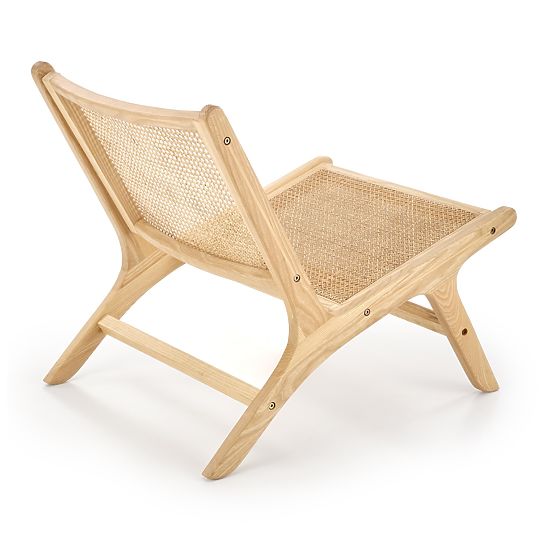 Fauteuil relax FODEN 2, naturel (1p=1 pièce)