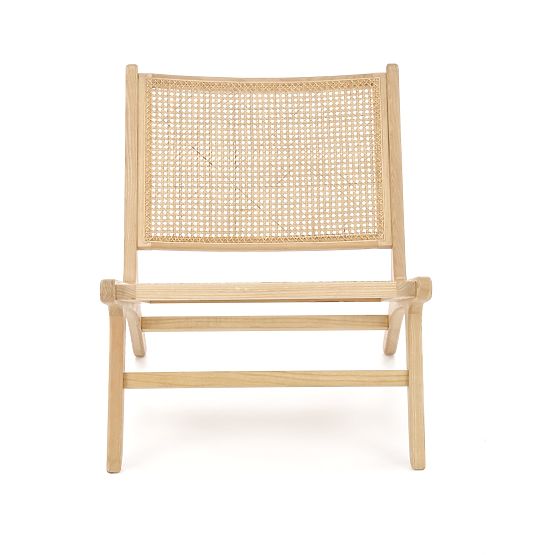 Fauteuil relax FODEN 2, naturel (1p=1 pièce)