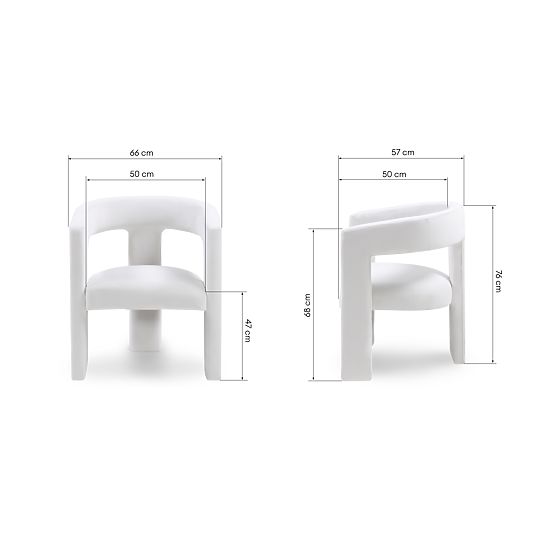 Fauteuil Relax Lory, velours, beige clair