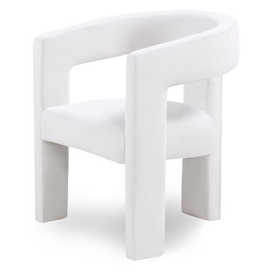 Fauteuil Relax Lory, velours, beige clair